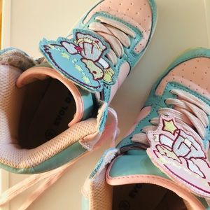 Girls Anime Hightop Sneakers